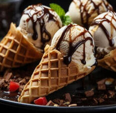Starbright Candles & Ice Cream